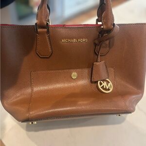 Michael Kors Tan Leather Tote